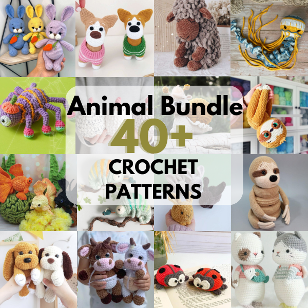 Super Animal Bundle : 40+ Crochet Patterns